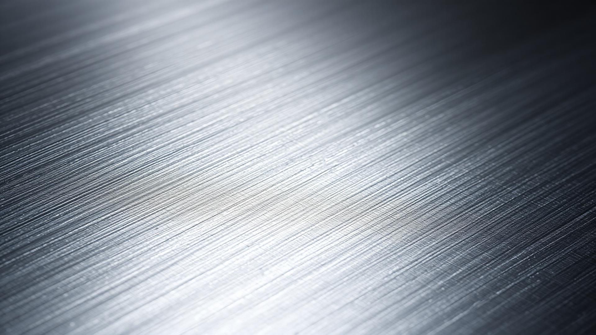 Brushed stainless steel texture